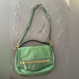 J. Crew Leather Crossbody Purse